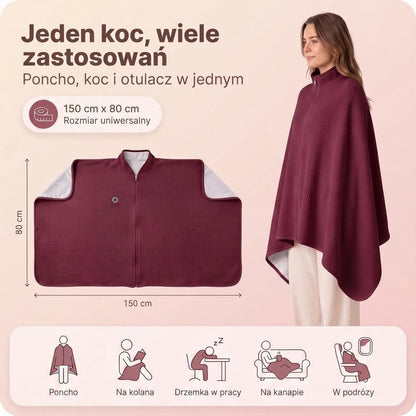 Calora™-Zapinany koc grzewczy